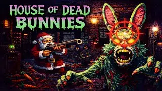 🎯 HOUSE OF THE DEAD BUNNIES LONGPLAY | RETRO AMIGA ON-RAILS ARCADE SHOOTER