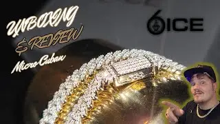 Распаковка и обзор 6ICE | Кубинская цепочка с микромуассанитом 5 мм