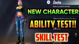 New Character-Dasha Skill Test. Op Ability
