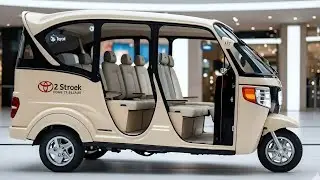 ШОКИРУЮЩИЙ ход Toyota! Обзор двухтактного 9-местного авторикши 2025 года &mdash; это прорыв!