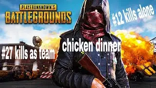 #22 kills as a team i got highest kills rate chicken dinner in the last Pubg Mobile