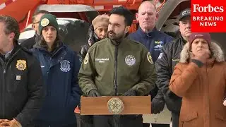BREAKING NEWS: NYC Mayor Zohran Mamdani Holds Press Conference Amid Nationwide Winter Storm