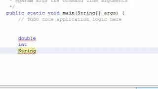 java: declaring and initializing variables - lesson 5