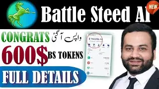Bettle Steed New AI Air Drop || 600$ SignUp Bonus 🔴BS Tokens
