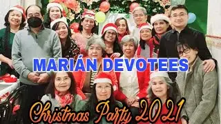 MARI&Aacute;N DEVOTEES CHRISTMAS PARTY 2021