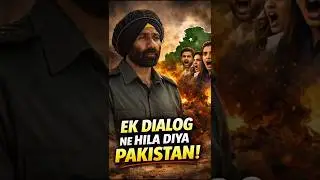 Sunny Deol ka ek dialogue jisne Pakistan hila diya🔥 #border2 #sunnydeol