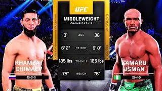 UFC - 350 | Khamzat Chimaev vs Kamru Usman | FULL FIGHT - EA Sports - UFC 5