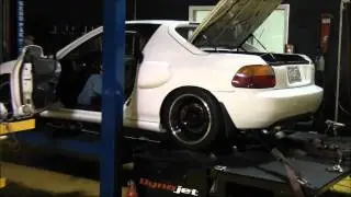 K24 Powered RWD Honda Civic Del Sol