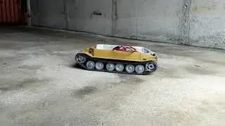 Rc Panzer M1:16 der Porschetiger VK 4501 von Asiatam. Das Laufwerk richten . Militärmodellbau