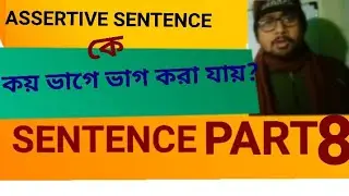 ASSERTIVE SENTENCE KE KOI BHAGE BHAG KORA JAI/Affirmative and Negative sentence