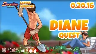 Diane Complete Quest (Full Walkthrough) - Summertime Saga 0.20.16 (Latest Version)