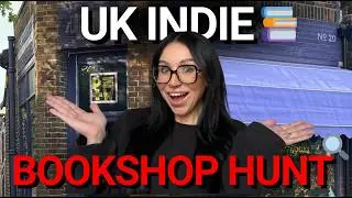 UK INDIE BOOKSHOP HUNT! 📚🔍 | Supporting Local Authors & Finding HIDDEN GEMS! ✨