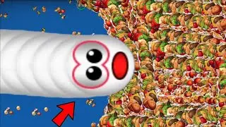 650k + score 😱 107 kills 😱😱😱 Worms Zone part ( 2)