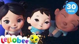 Jumping On The Moon | Baby Nursery Rhymes - Preschool Playhouse Kids Songs