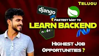 Fastest way to Learn Backend Development in Telugu