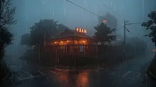 Midnight Tokyo Rain 🌧️ Relaxing Lofi Ambience for Sleep & Study