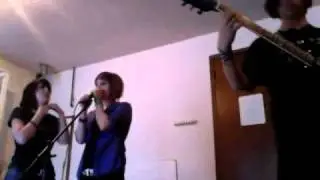 My Band and I trying (and failing) at songs
