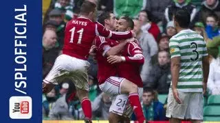 Scott Vernon Goal, Celtic 4-3 Aberdeen, 16/03/2013