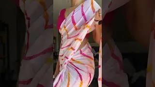 Saree Styling 🫶🏻&hearts;️ #saree #sareestyling #neverstopdraping