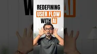 Redefining User Flow with AI  #uxdesign #productdesign #startup