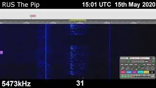 |Скрипучее колесо| 5473kHz Альфа-45 Узор Сообщение (15 мая 2020 года, 15:01UTC)