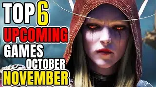 Top 6 Best Upcoming Games of October and November 2020 (PC, Ps4/5, Xbox Series X/S, Xbox one)