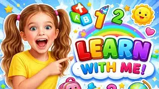 🎉 Ultimate Kids Learning Mix | ABC Alphabet • Numbers • Colors • Shapes • Body Parts 🎶✨