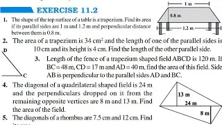 Chapter 11 Mensuration || Full Exercise 11.2 & Basic Concepts || Class 8 Maths RBSE CBSE NCERT