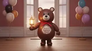 Bear&rsquo;s Bakery Balloon Show 🧸🎈🍰✨ | Kids Fantasy Song | Learn Colors in a Bakery Balloon Adventure