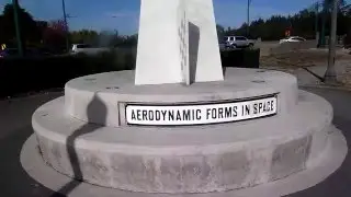 Aerodynamic forms in space  Vancouver BC