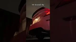 skunk2 downpipe w/ rev9 catback revs