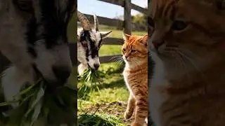 A Fat Cat&rsquo;s Farm Day From Morning to Night 🐱🌾