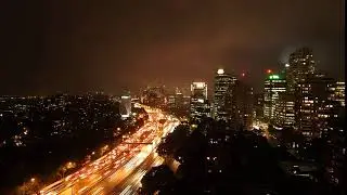 Night City Time lapse - Copyright Free Reusable Stock Video HD
