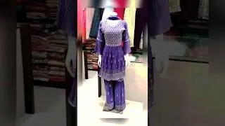 Trending Sharara dress || stone work || #shararasuits #stonework #ytshorts #viralvideo #like #follow