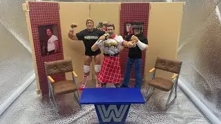 WWE Elite Target Exclusive Piper&rsquo;s Pit Three Pack Action Figure Review 