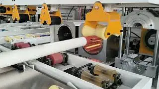 Infrared Ray Heating Double Oven PVC Pipe Rectangle Socketing Belling Machine