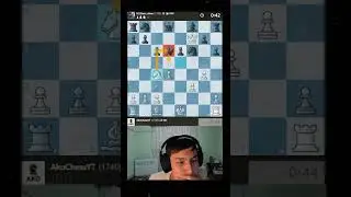 Crushing Caro-Kann with the Alien Gambit like Witty_Alien #shorts