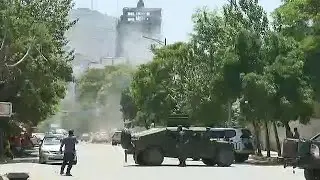 Three suicide bombers target Kabul police stations
