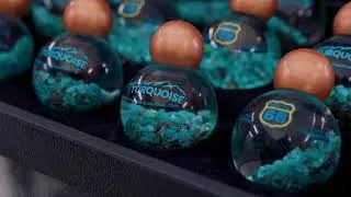Kingman Turquoise Vials