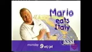 Mario Eats Italy | Food Network | Promo | 2001
