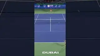 Tauson vs Andreeva Dubai 2025 Final WTA  #tennis #tennishighlights #wta  #sports #dubaiopen
