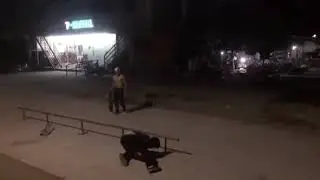 Frontside salad grind