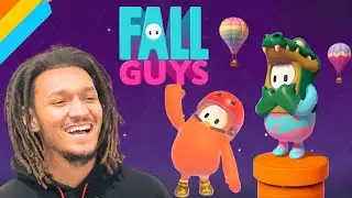 HTFGXMING PLAYS FALL GUYS | Fall Guys Ultimate Knockout