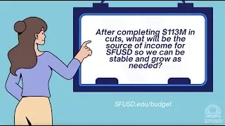 After $113M in cuts, what will be the source of income for SFUSD to be stable and grow as needed?