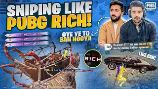 Omg 😱 sniping like PUBG Rich | fans meet up | live Ben / PUBG, mobile | rock Op.