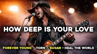 Bee Gees – How Deep Is Your Love | Forever Young | Heal The World(Emotional Rock Version)