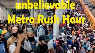 Rush hour in Mexico City is no joke