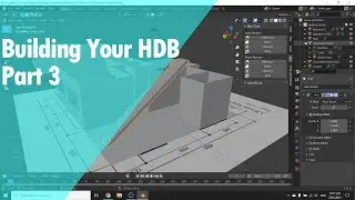 Building Your HDB in Blender Part 3: Doors and Windows (Bonus: Stairs!)