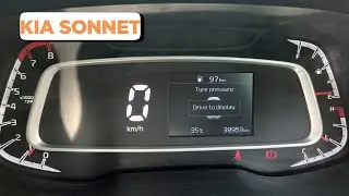 Kia Sonnet MID cluster | Warning and Settings | #kia #kiasonet #warning #settings #cluster ##tips 