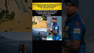 Angelo Mathews Thanks India For Support During Sri Lanka Floods 🇮🇳🇱🇰#AngeloMathews #SriLankaFloods
